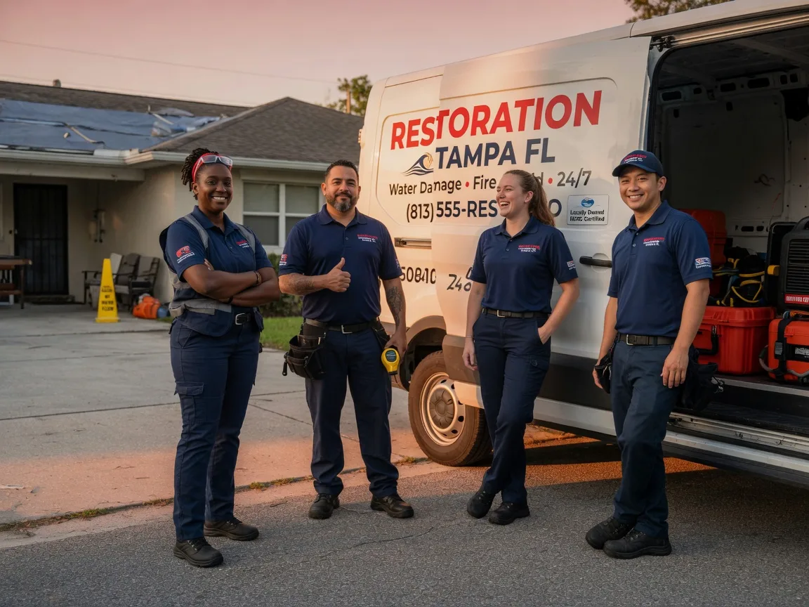 Water Damage Restoration company in Rosalie, NE